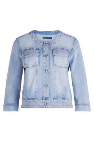 Betty Barclay Blazerjacke Kurz 3/4 Arm 8618 Light blue denim