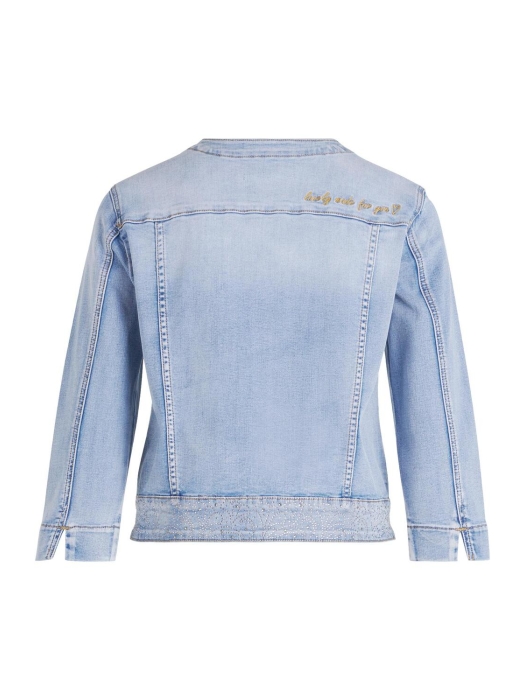 Betty Barclay Blazerjacke Kurz 3/4 Arm 8618 Light blue denim