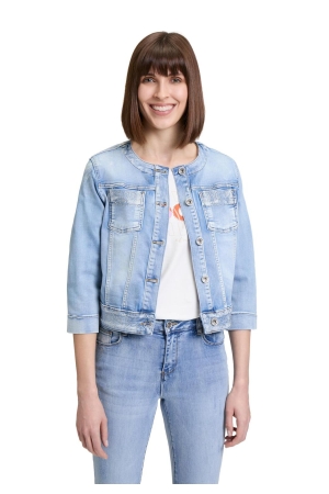 Betty Barclay Blazerjacke Kurz 3/4 Arm 8618 Light blue denim