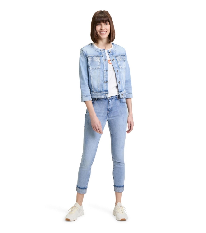 Betty Barclay Blazerjacke Kurz 3/4 Arm 8618 Light blue denim