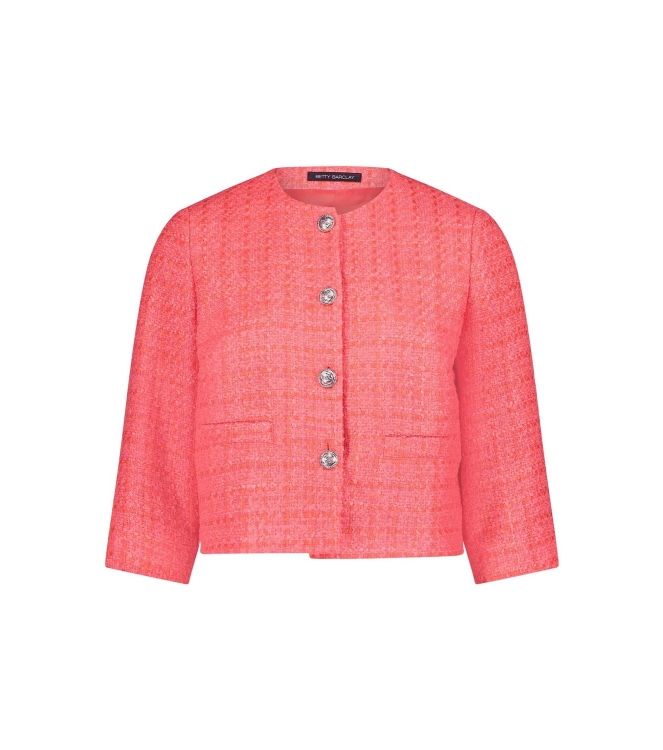 Betty Barclay Blazerjacke Kurz 3/4 Arm 4052 Hot coral
