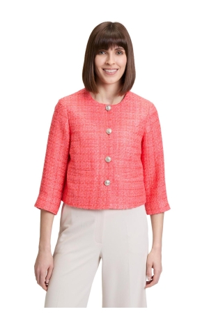 Betty Barclay Blazerjacke Kurz 3/4 Arm 4052 Hot coral