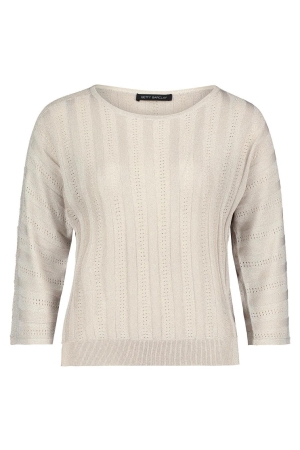 Betty Barclay Strickpullover Kurz 3/4 Arm 1098 Soft nature