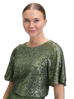 Vera Mont Shirt Kurz 1/2 Arm 5602 Autum green