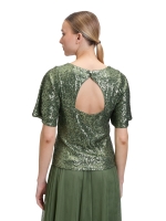 Vera Mont Shirt Kurz 1/2 Arm 5602 Autum green
