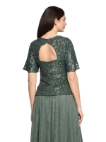 Vera Mont Shirt Kurz 1/2 Arm 5593 Evening green