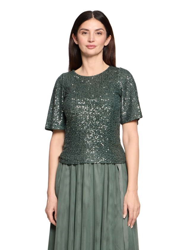 Vera Mont Shirt Kurz 1/2 Arm 5593 Evening green