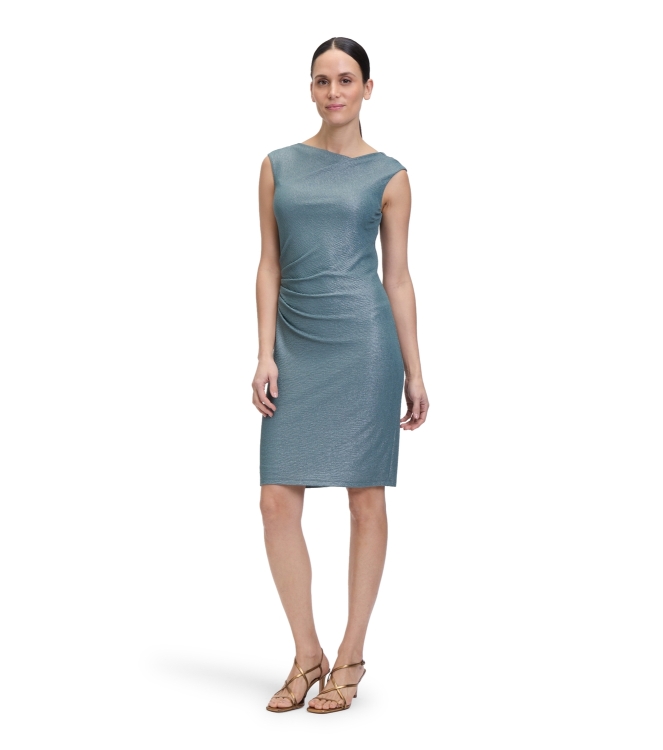 Vera Mont Kleid Kurz ohne Arm 5899 Dark green/grey