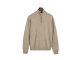 Gant Superfine Lambswool Half-Zip Sweater 295 dk. sand melange