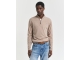 Gant Superfine Lambswool Half-Zip Sweater 295 dk. sand melange