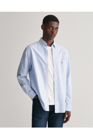 Gant Regular Fit Classic Oxford Shirt 455 light blue