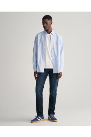 Gant Regular Fit Classic Oxford Shirt 455 light blue