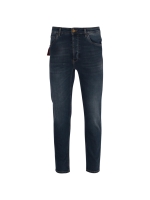 Camouflage Pants 752 Blu denim