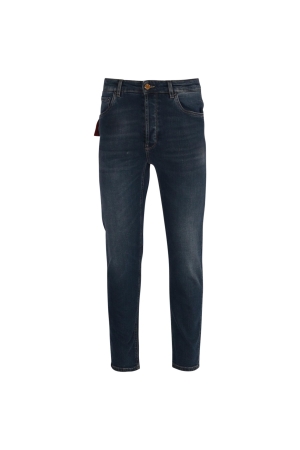 Camouflage Pants 752 Blu denim