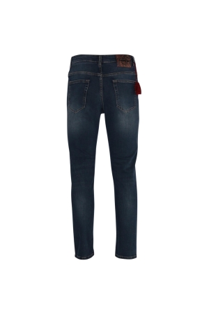 Camouflage Pants 752 Blu denim