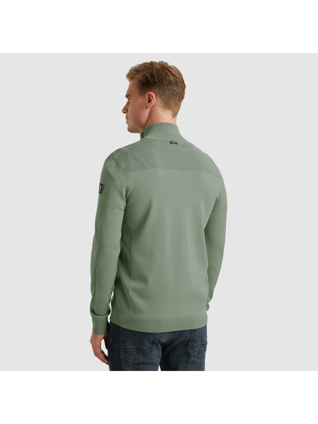 Vanguard Zip jacket viscose blend 6023 Dark forest