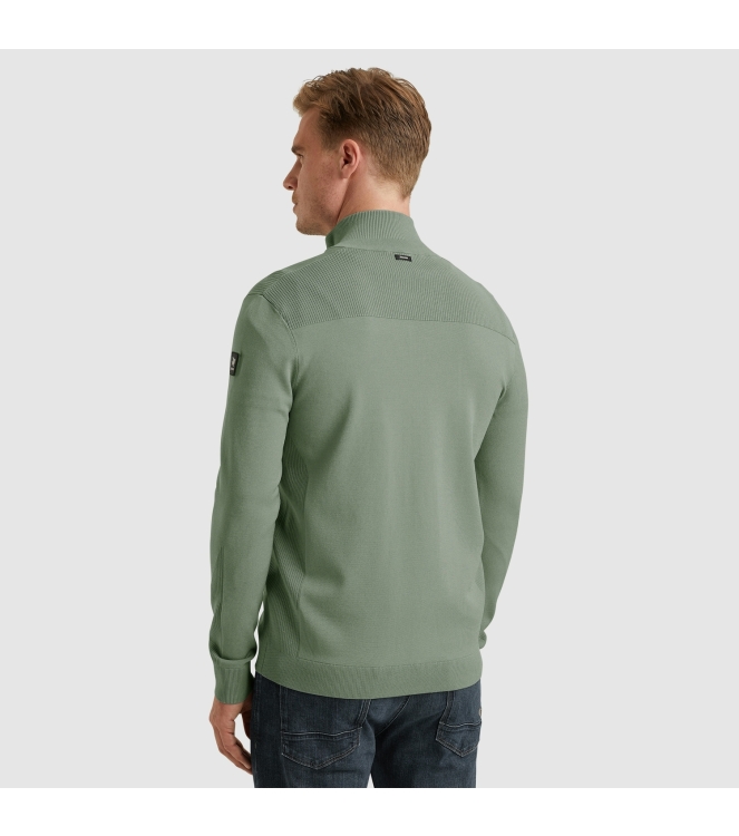 Vanguard Zip jacket viscose blend 6023 Dark forest