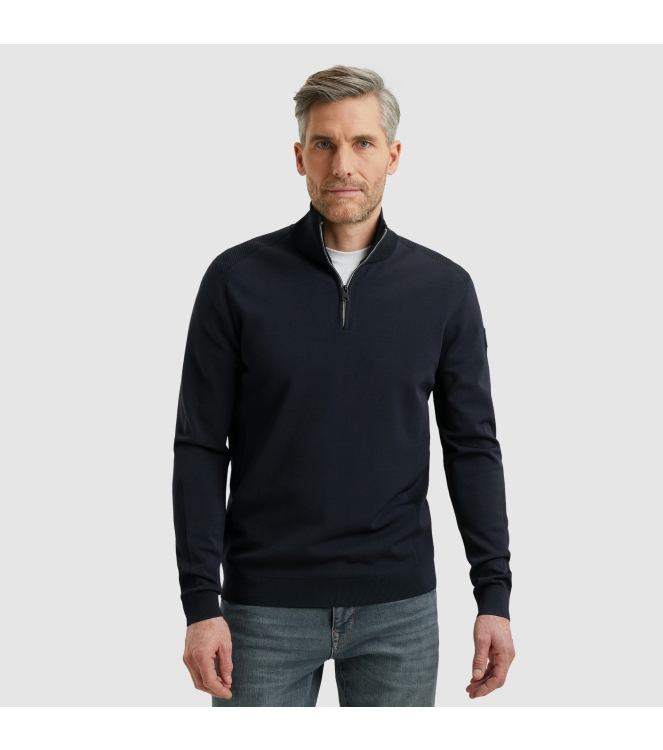 Vanguard Half zip collar viscose blend 5281 Salute