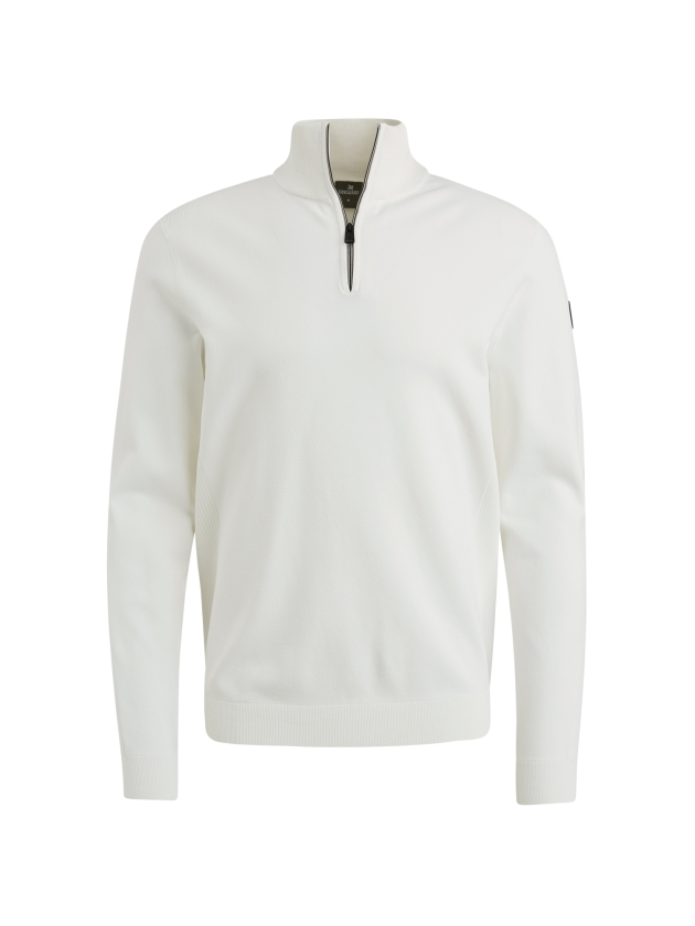 Vanguard Half zip collar viscose blend 7004 Cloud danser