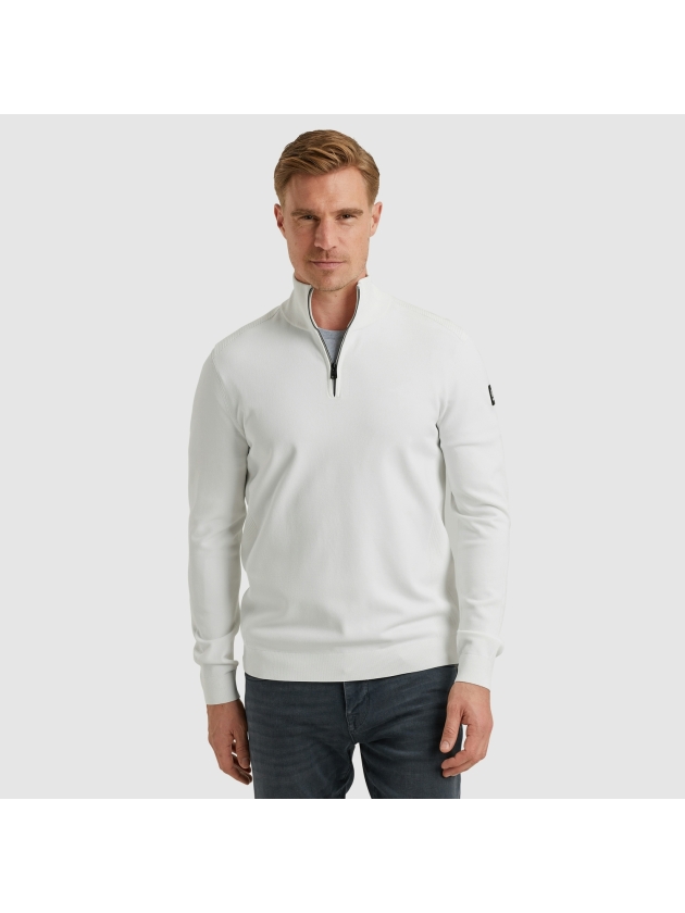 Vanguard Half zip collar viscose blend 7004 Cloud danser