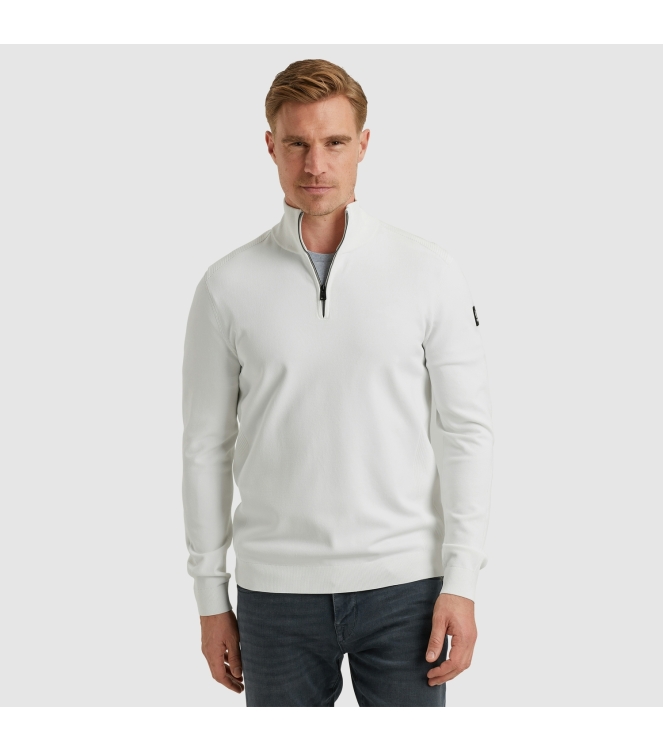 Vanguard Half zip collar viscose blend 7004 Cloud danser