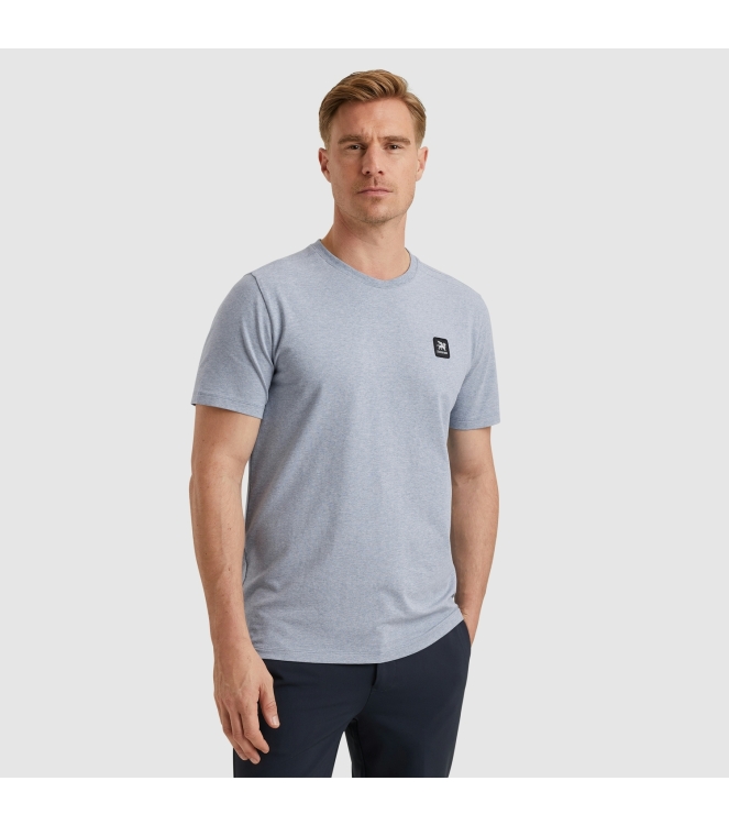 Vanguard R-neck cotton elastan jersey melan 5407 troposphere