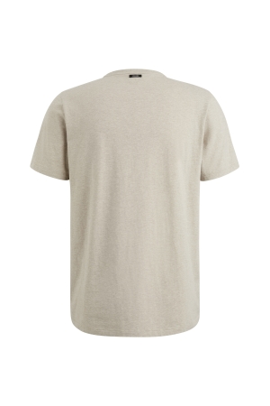 Vanguard R-neck cotton elastan jersey melan 8052 Kelp