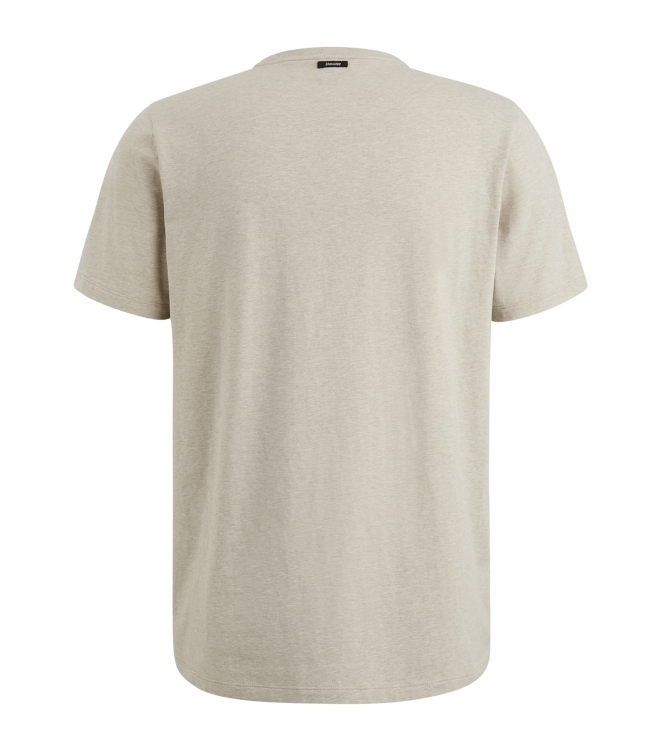 Vanguard R-neck cotton elastan jersey melan 8052 Kelp