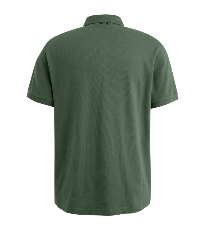 Vanguard Short sleeve polo pique waffle str 6023 drak forrest