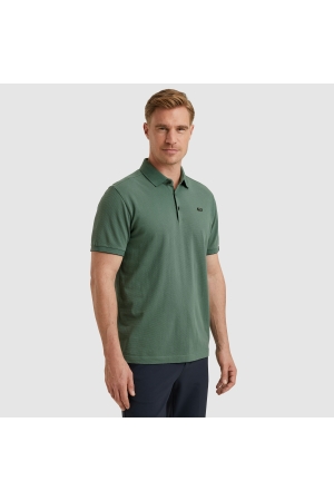 Vanguard Short sleeve polo pique waffle str 6023 drak forrest
