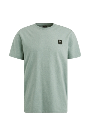 Vanguard R-neck cotton elastan jersey melan 6023 Dark forrest