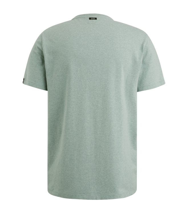 Vanguard R-neck cotton elastan jersey melan 6023 Dark forrest