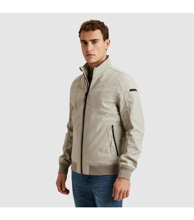 Cast Iron Bomber jacket HEATMAN Summer Soft- 8265 Pure cashmere