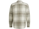 Cast Iron Long Sleeve Shirt Check weave YD 7165 Almond milk