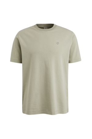 Cast Iron Short sleeve r-neck regular fit in 6169 Seagrass