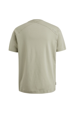 Cast Iron Short sleeve r-neck regular fit in 6169 Seagrass