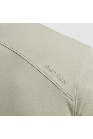 Cast Iron Short sleeve r-neck regular fit in 6169 Seagrass
