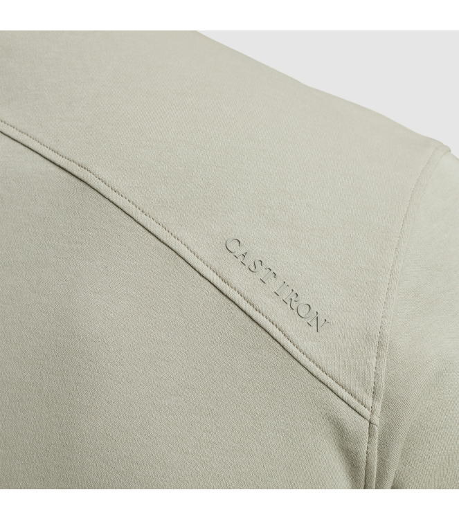 Cast Iron Short sleeve r-neck regular fit in 6169 Seagrass