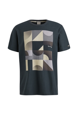 Cast Iron Short sleeve r-neck regular fit tw 5442 sea storm