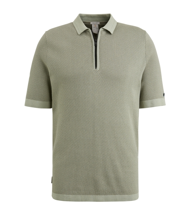 Cast Iron Short sleeve polo regular fit cott 6169 Seagrass