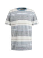 Cast Iron Short sleeve r-neck regular fit po 5134 Provincial blue