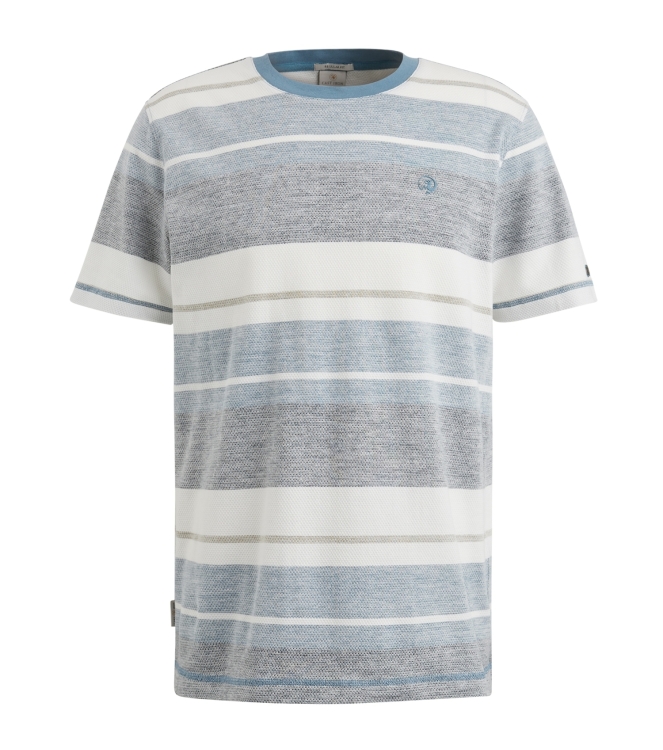 Cast Iron Short sleeve r-neck regular fit po 5134 Provincial blue
