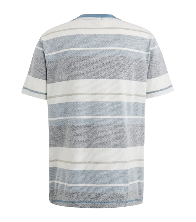 Cast Iron Short sleeve r-neck regular fit po 5134 Provincial blue
