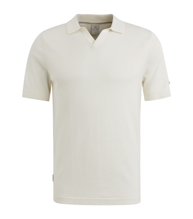 Cast Iron Short sleeve polo cotton modal 7002 Snow white