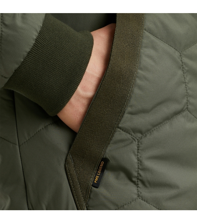 PME Legend Short jacket FLYGLICER Lire Rib 6150 Thyme