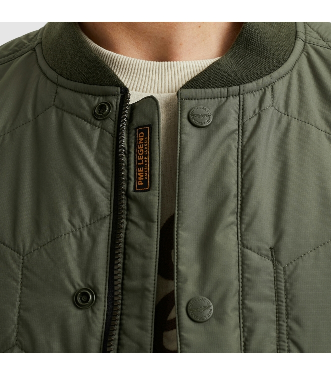 PME Legend Short jacket FLYGLICER Lire Rib 6150 Thyme