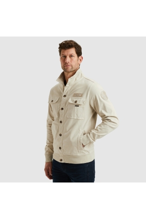 PME Legend Button jacket open end jersey GD 7013 Bone white