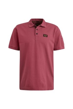 PME Legend Short sleeve polo trackway polo 4021 Dry rose