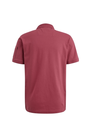PME Legend Short sleeve polo trackway polo 4021 Dry rose