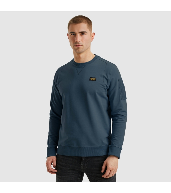 PME Legend Crewneck Airstrip sweat 5393 Ashleigh blue